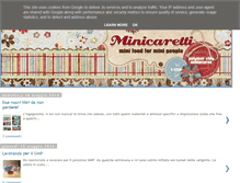 Tablet Screenshot of minicaretti.it